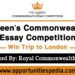Queen’s Commonwealth Essay Competition 2025
