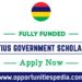 Mauritius Government Scholarships 2025 (Fully Funded)