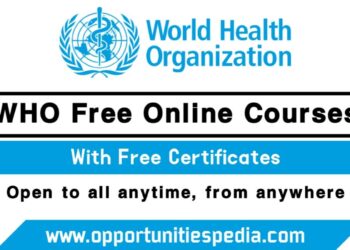 WHO Free Online Courses with Free Certificates (Apply Now)