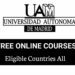 Autonomous University of Madrid, Verified Free Online Courses 2020 in Spain