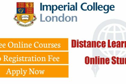 Imperial College London UK Free Online Courses 2020 – Apply Now