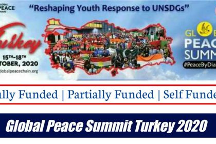 Global Peace Chain Summit Fully Funded Conference in Turkey 2020