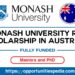 Monash University RTP Scholarship 2025 in Australia