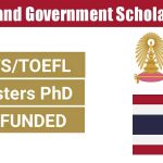 Thailand Government Scholarship 2021 At Chulalongkorn University For Bs, Ms & PhD Degree