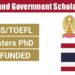 Thailand Government Scholarship 2021 At Chulalongkorn University For Bs, Ms & PhD Degree