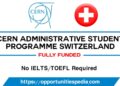 CERN Administrative Student Program in Switzerland 2024 (Fully Funded)