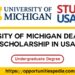 University of Michigan Dearborn Undergraduate Scholarships in USA 2025