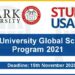 Clark Global Scholars Program 2021 In USA - Undergraduate Degree
