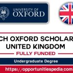 Reach Oxford Scholarship 2025 in UK (Fully Funded)