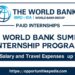 World Bank Summer Internship Program 2023 (Paid Internship)