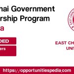 Shanghai Government Scholarships 2025 at East China Normal University (Fully Funded)
