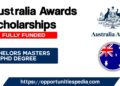 Australia Awards Scholarships 2025 in Australia (Fully Funded)