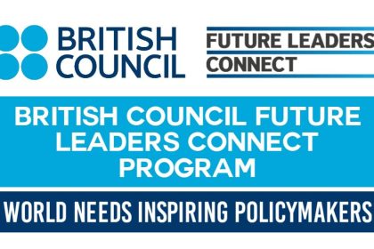 British Council Future Leaders Connect 2021 - Fully Funded in UK