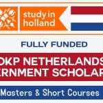 OKP Netherlands Government Scholarship 2023 (Fully Funded)