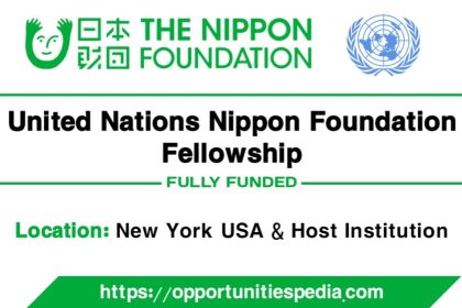 United Nations Nippon Foundation Fellowship 2026 (Fully Funded)