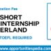 CERN Short Term Internship 2025 in Switzerland