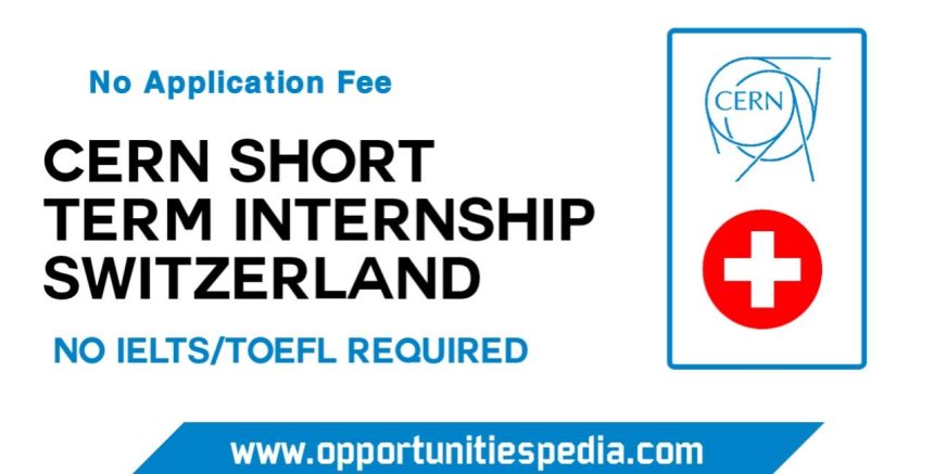 CERN Short Term Internship 2025 in Switzerland