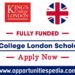 King’s College London Scholarships 2025 (Study in UK)