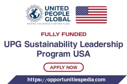 UPG Sustainability Leadership Program 2026 in the USA (Fully Funded)
