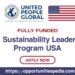 UPG Sustainability Leadership Program 2026 in the USA (Fully Funded)