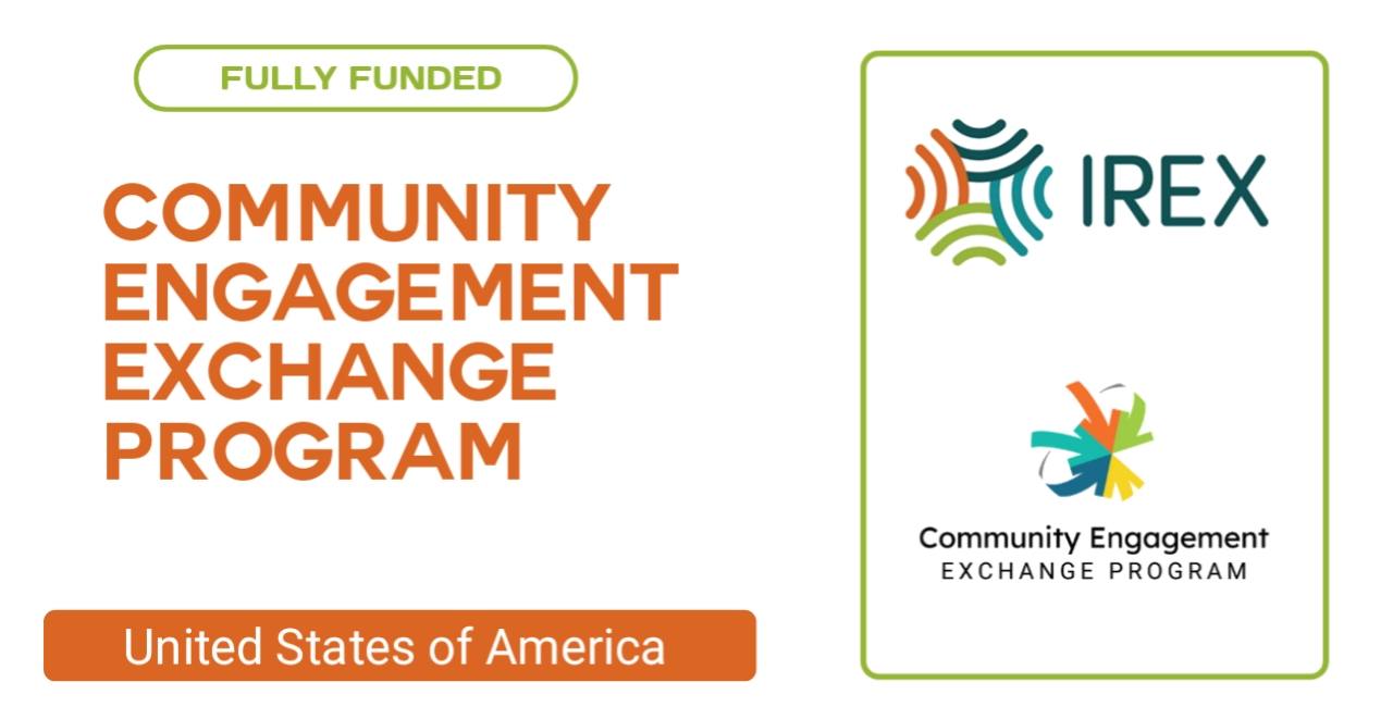Community Engagement Exchange Program 2022 in USA (Fully Funded)