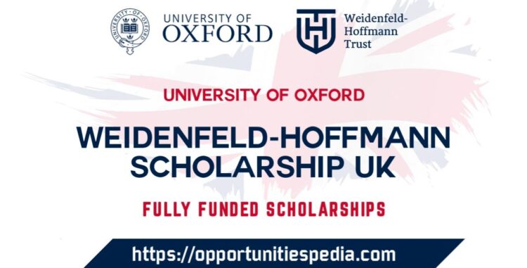 Weidenfeld Hoffmann Scholarships 2025 In The UK (Fully Funded ...