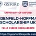 Weidenfeld Hoffmann Scholarships 2026 in the UK (Fully Funded)