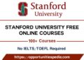 Stanford University Free Online Courses 2024
