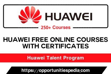 Huawei Free Online Courses 2025 with Free Certificates