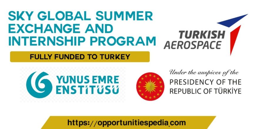 Sky Global Summer Exchange and Internship Program 2022 in Turkey (Fully Funded)