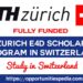 ETH Zurich E4D Scholarship Program 2024 in Switzerland