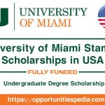 University of Miami Stamps Scholarship 2026 in USA (Fully Funded)