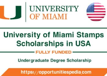 University of Miami Stamps Scholarship 2026 in USA (Fully Funded)