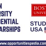Boston University Presidential Scholarship 2026 in USA