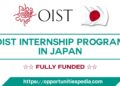 OIST Internship Program 2025 in Japan (Paid Internship)