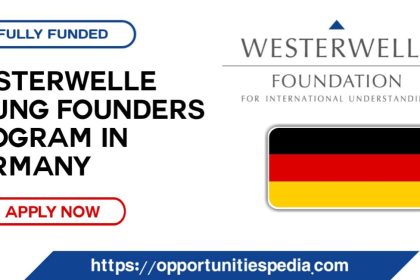 Westerwelle Young Founders Program in Germany 2024-25 (Fully Funded)