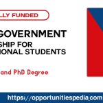Czech Government Scholarship for Foreign Students 2026-27 (Fully Funded)