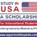 USA Scholarships 2025 For International Students (Apply Now)