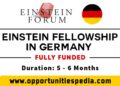 Einstein Fellowship in Germany 2025 (Fully Funded)