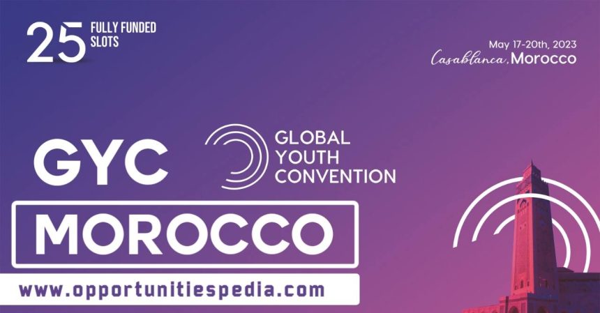 Global Youth Convention in Morocco 2023 (Fully Funded)