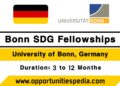 Bonn SDG Fellowships in Germany 2025 (Funded)
