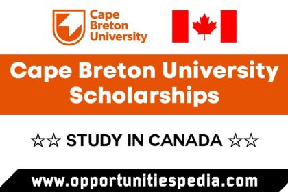 Cape Breton University Entrance Scholarships in Canada 2024