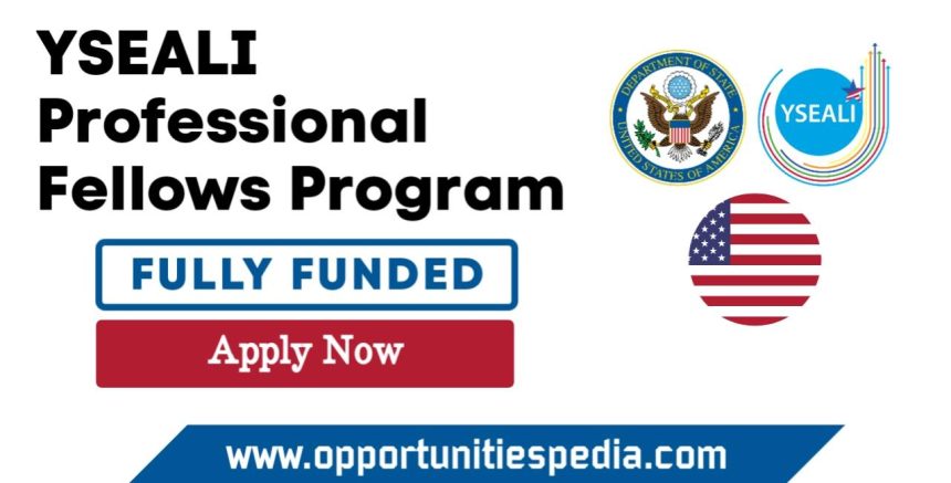 YSEALI Professional Fellows Program 2025 in the USA (Fully Funded)