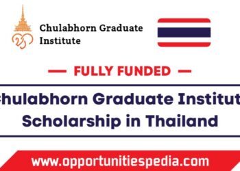 Chulabhorn Graduate Institute Scholarship in Thailand 2026 (Fully Funded)