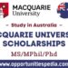 Macquarie University Scholarships 2025-2026 in Australia