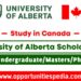 University of Alberta Scholarships 2025 (Study in Canada)
