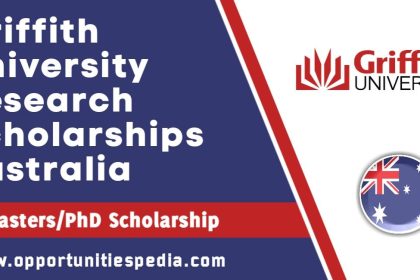 Griffith University International Research Scholarships 2025 in Australia