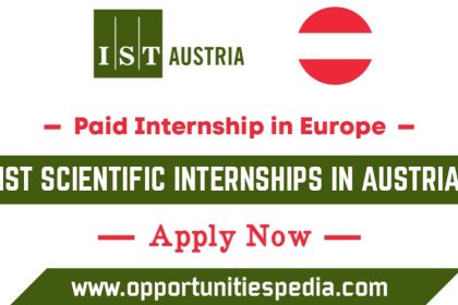 IST Scientific Internships in Austria 2025 (Paid Internships in Europe)