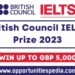 British Council IELTS Prize 2023 (Apply Now)