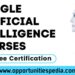 Google Artificial Intelligence Courses 2025 (Free Certificates)